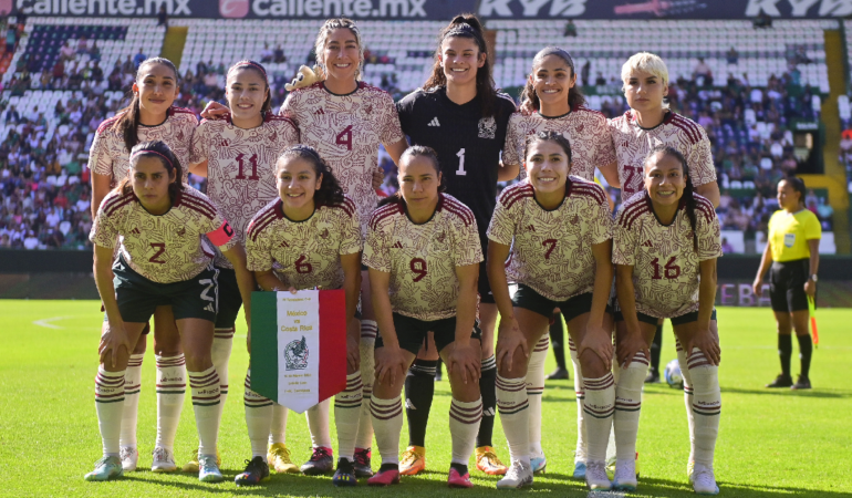 La Selección Mexicana ha destacado en la Revelations Cup / Foto: @MiSeleccFem