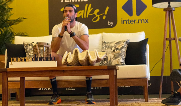 Matteo Berrettini quiere ser protagonista en Acapulco / Foto: Karen Morán