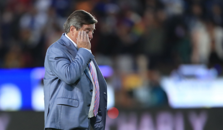 Miguel Herrera se perfila a la frontera. Foto: Mexsport