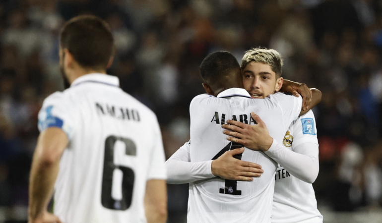 Real Madrid se coronó campeón. Foto: AFP