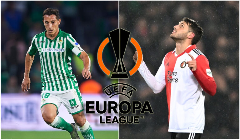 Ándres Guardado y Santiago Giménez ya tienen rival en octavos de final en la Europa League. | Foto: Cortesía