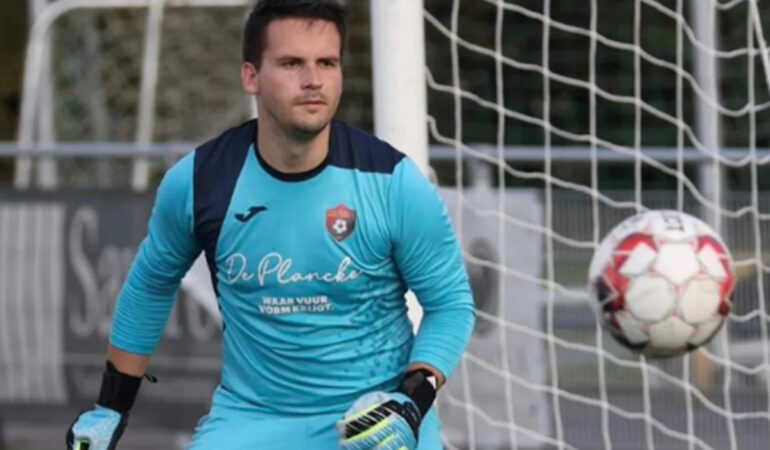 Tragedia en Bélgica: Portero murió en pleno partido tras atajar un penalti. | Foto: Cortesía