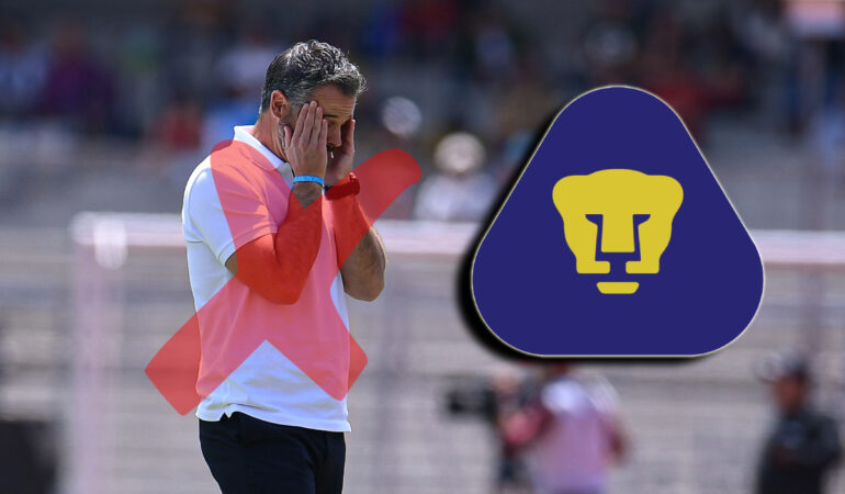 Rafael Puente Jr: El segundo peor técnico en Pumas desde el último título. | Foto: MEXSPORT