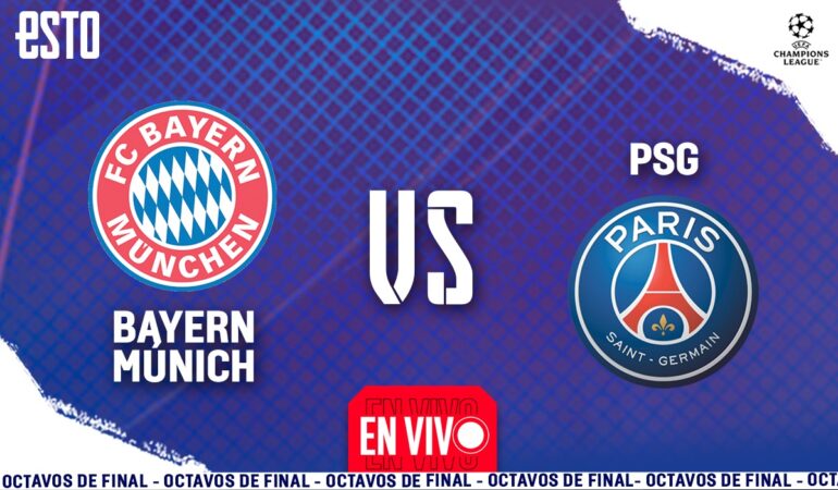 Sigue las acciones entre el Bayern y el PSG / Arte: Abril Hernández