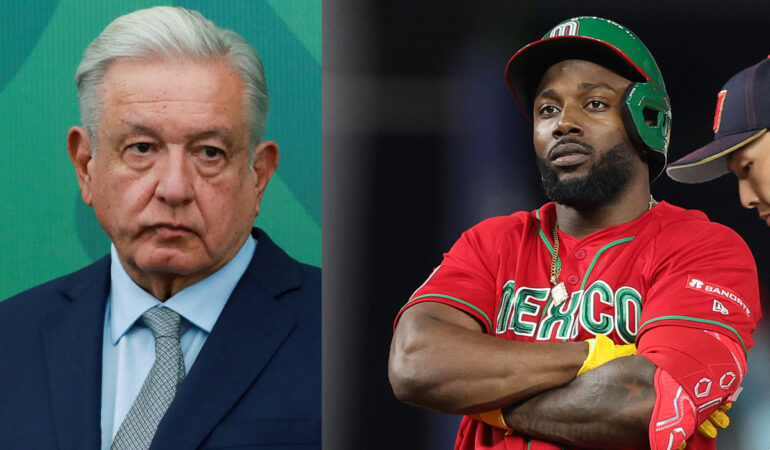 AMLO mandó un mensaje al equipo mexicano. FOTO: Reuters / AFP