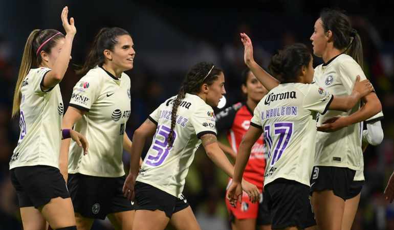 América Femenil está imparable en el torneo. FOTO: MEXSPORT