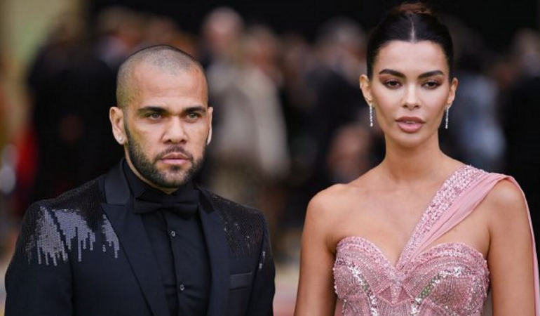 Dani Alves y Joana Sanz pasan un mal momento. Foto: EFE
