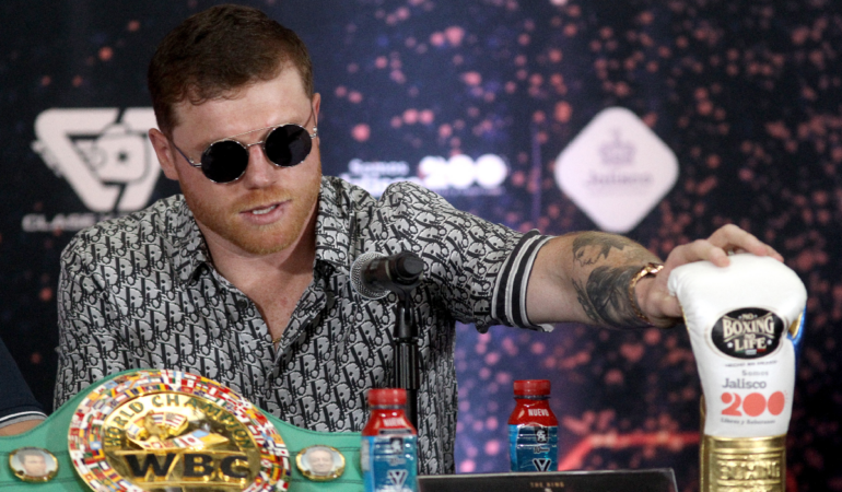 La expectativa por ver al Canelo pelear en México es altísima | Foto: AFP