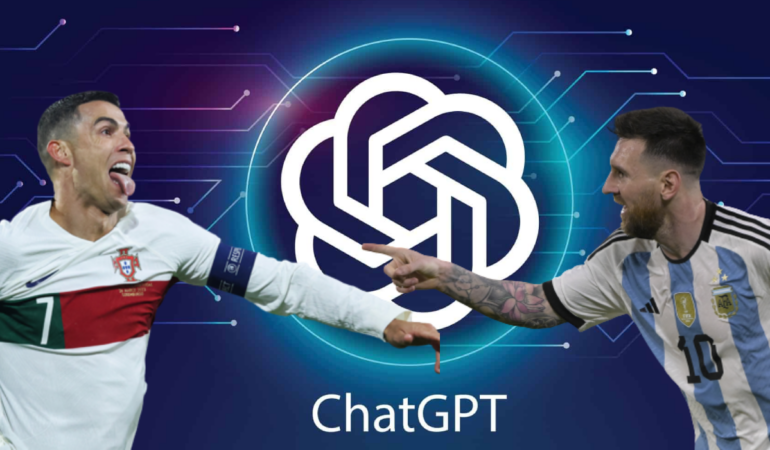 Messi y Cristiano aparecen en el once idea hecho por ChatGPT