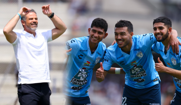 Rafa Puente con pie y medio afuera de Pumas; Pachuca no tuvo piedad en CU. | Foto: Ramón Romero ESTO