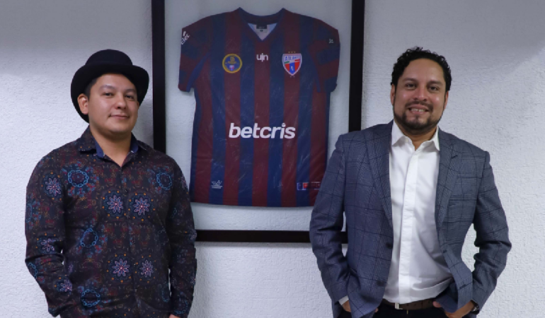 Rafael Aparicio y Edgar Ramos contaran la historia del Atlante / Foto: Mariana Acevedo