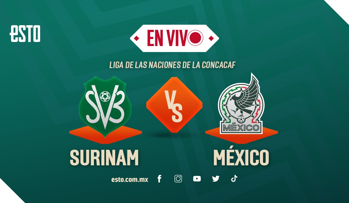 Surinam vs México EN VIVO y dónde ver el partido de la Liga de