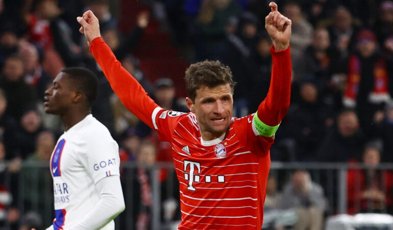 Thomas Müller reconoció que Bayern sufría más con Cristiano que con Messi. FOTO: Reuters