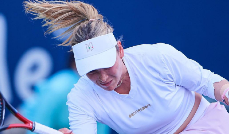 Vekic se quedó con el triunfo en el Abierto de Monterrey / Foto: Instagram Abierto de Monterrey
