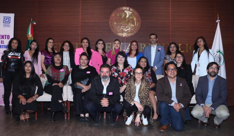 La OEM presente en el Foro de Empoderamiento de la Mujer en Periodismo Deportivo. | Foto: Erick Estrella ESTO