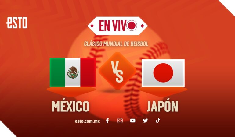 México vs Japón, EN VIVO, Clásico Mundial de Beisbol - Semifinal