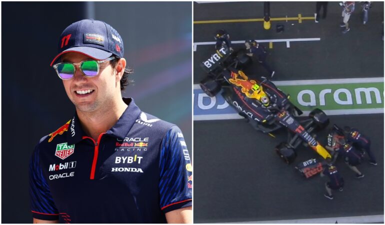 Checo Pérez y Verstappen lideraron las primeras practicas libres del GP de Arabia Saudita. | Foto: Cortesía