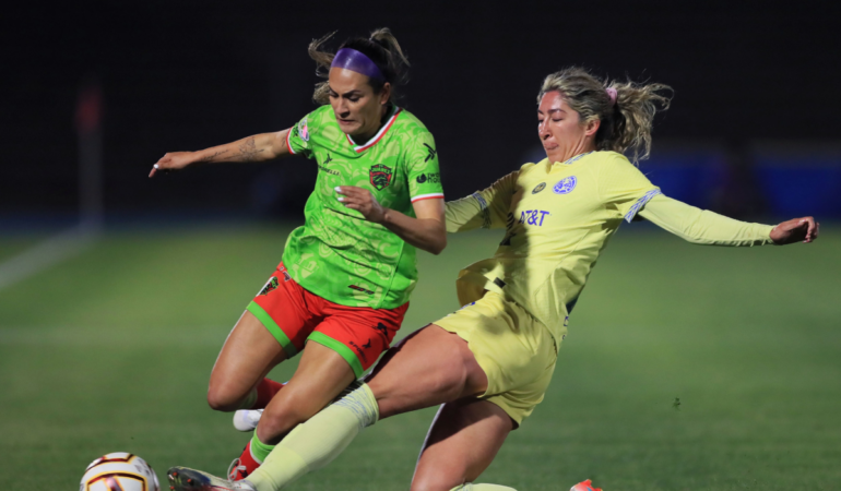 Águilas del América rescatan el empate ante Juárez en la Liga MX Femenil |  ESTO en línea