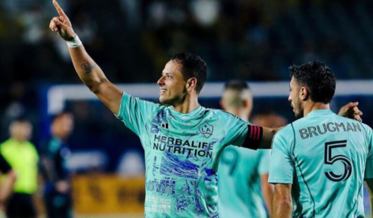 Chicharito mostró su cambio físico. FOTO: @MLS