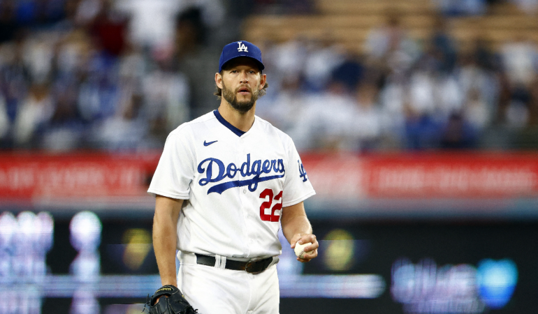 Clayton Kershaw logro 200 victorias. Foto: AFP