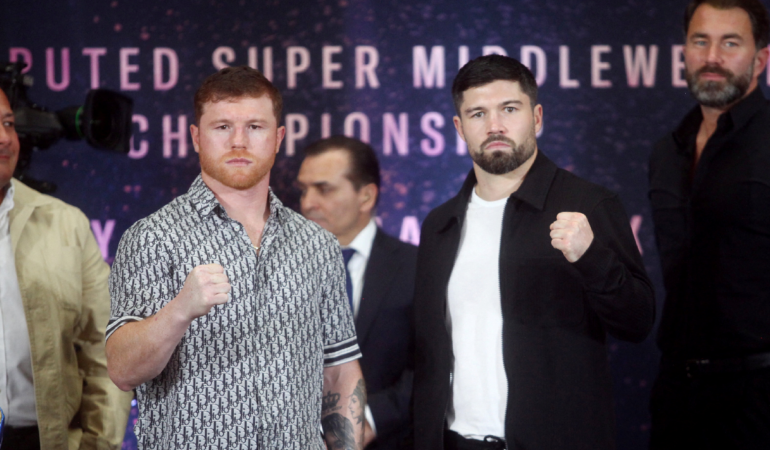 El Canelo Álvarez comparte 4 rivales con John Ryder | Foto: Reuters