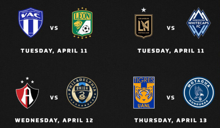 Concachampions: ¿Cuándo juegan Atlas, Tigres y León en los cuartos de final de vuelta? | Foto: Cortesía