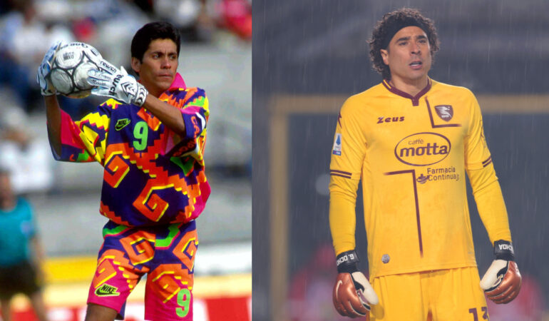 Jorge Campos y Memo Ochoa son los máximos referentes de la portería mexicana.