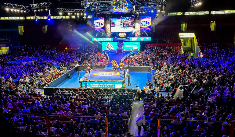 La Arena México es la catedral d ela lucha libre mexicana
