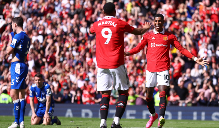 Manchester United logró la victoria sobre el Everton / Foto: Reuters