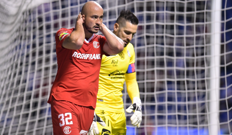 Toluca empezo fuerte pero de nueva cuenta se cayo en el segundo tiempo_ Foto_ Mexsport