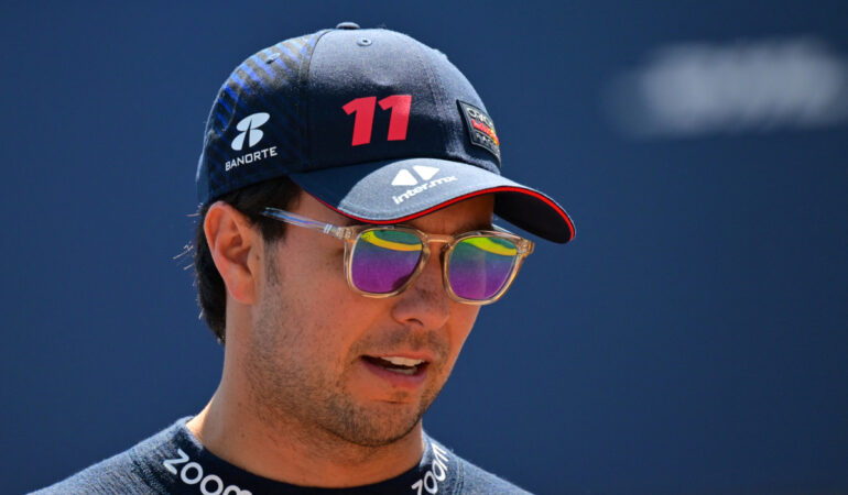 Checo Pérez. | Foto: AFP