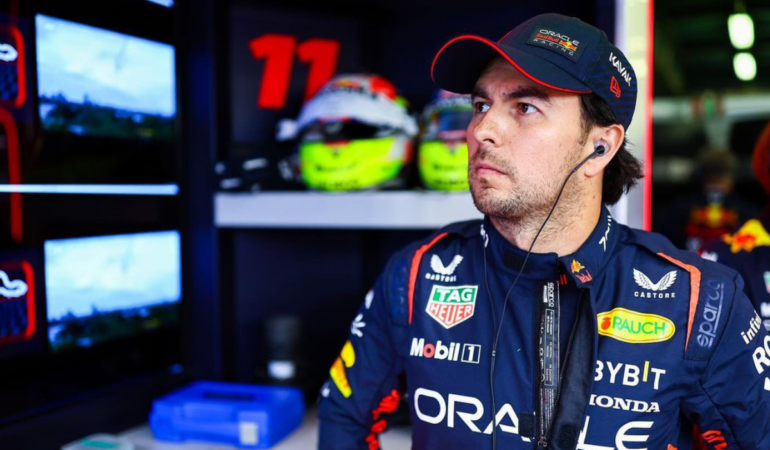 Checo Pérez tuvo un mal GP de Mónaco / Foto: IG Checo Pérez