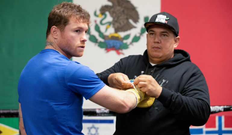 Eddy Reynoso es el entrenador del Canelo Alvarez _ Foto_ Reuters