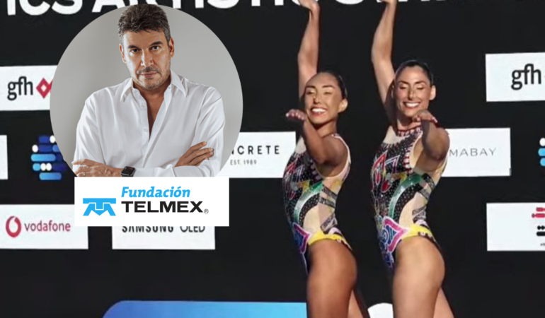Fundación Telmex aportó más de un millón de pesos para la selección de Natación Artística