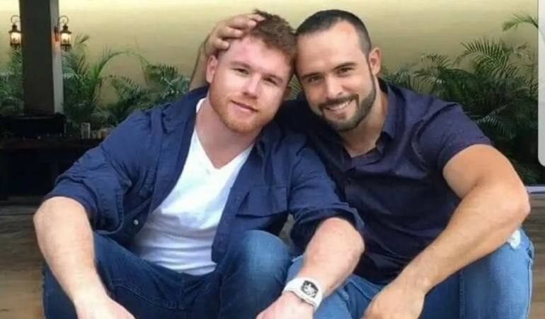 Gonzalo ha sido uno de los mayores apoyos del Canelo Alvarez _ Foto_ Especial