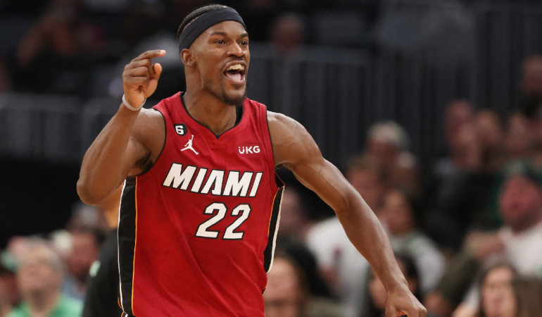 Jimmy Butler volvio a dominar a los Celtics _ Foto_ AFP