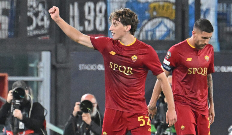 La Roma hizo lo mínimo para derrotar al Leverkusen. FOTO: AFP