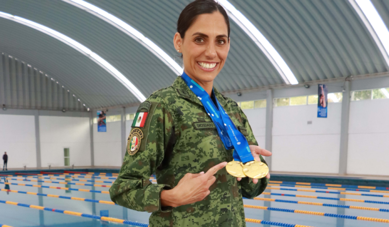Nuria Diosdado quiere más medallas en su colección. FOTO: MARTÍN MONTIEL