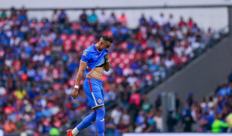 Ramiro Funes Mori podria dejar al Cruz Azul. Foto_ Mexsport