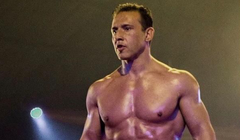 Toscano contó cómo es un examen para obtener licencia de luchador / Foto: Cortesía