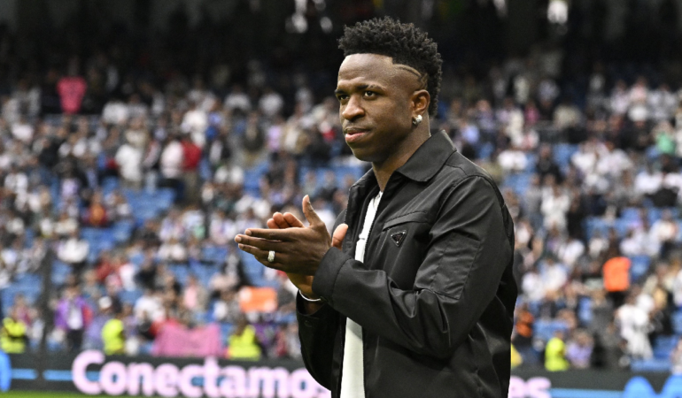 Vinicius se perderá el duelo ante el Sevilla / Foto: AFP