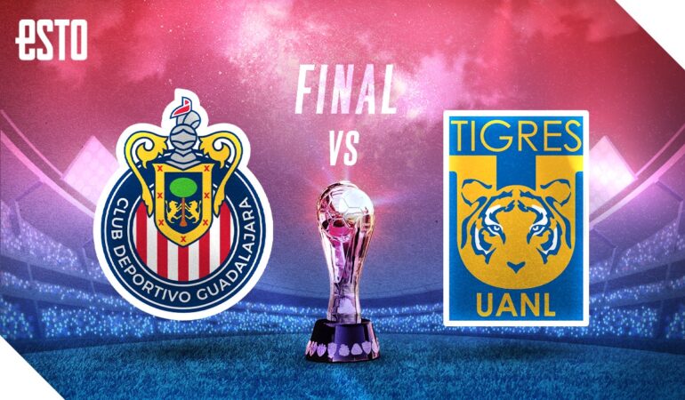 Final entre Chivas y Tigres. | Foto: ESTO