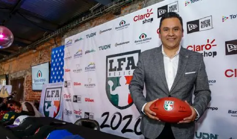 Alejandro Jaimes presidente de la LFA. Foto: Cortesía LFA