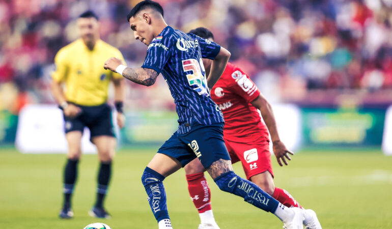 América y Toluca empataron en juego amistoso. FOTO: @ClubAmerica
