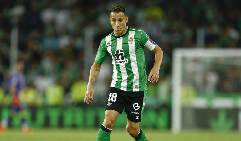 Andrés Guardado renovó con el Betis / Foto: Reuters