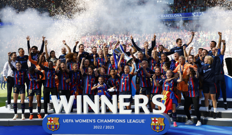 Barcelona sumó su segunda Champions League / Foto: Reuters