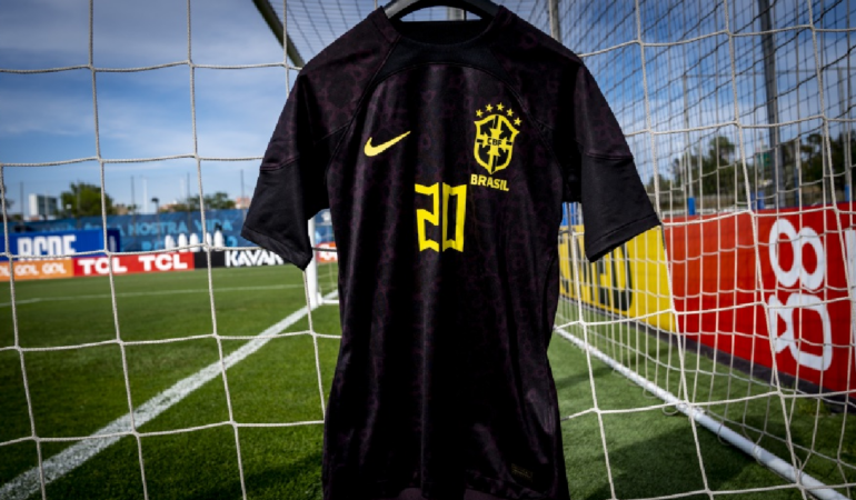 Brasil estrenará uniforme negro / Foto: CBF