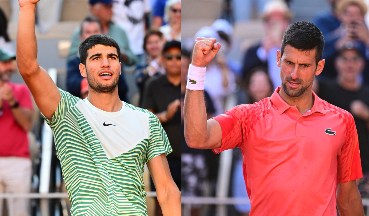 Alcaraz vs Djokovic ¿a qué hora es y dónde ver la semifinal de Roland