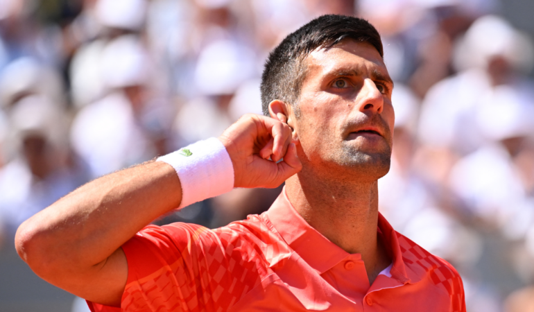 Djokovic ya está en cuartos de Roland Garros. FOTO: AFP
