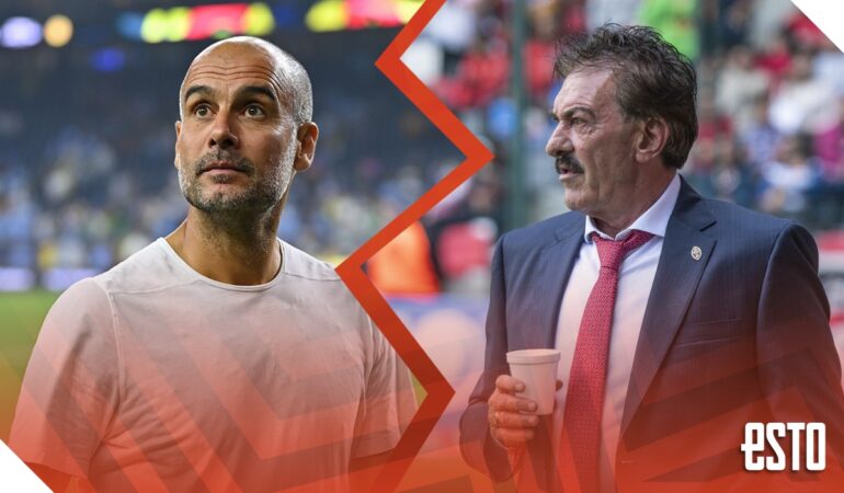 Guardiola reveló que admira a La Volpe. FOTO: Mexsport